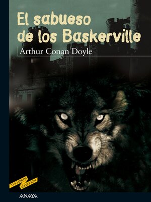 cover image of El sabueso de los Baskerville